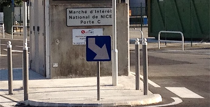 Entrance to the MIN in Nice