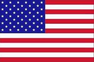 Drapeau des états unis d'amérique du nord