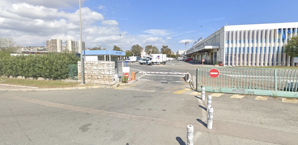 Entrée du MIN à Nice Porte A