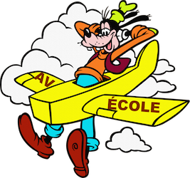 avion école !